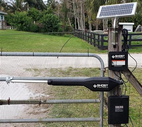 solar swing gate opener